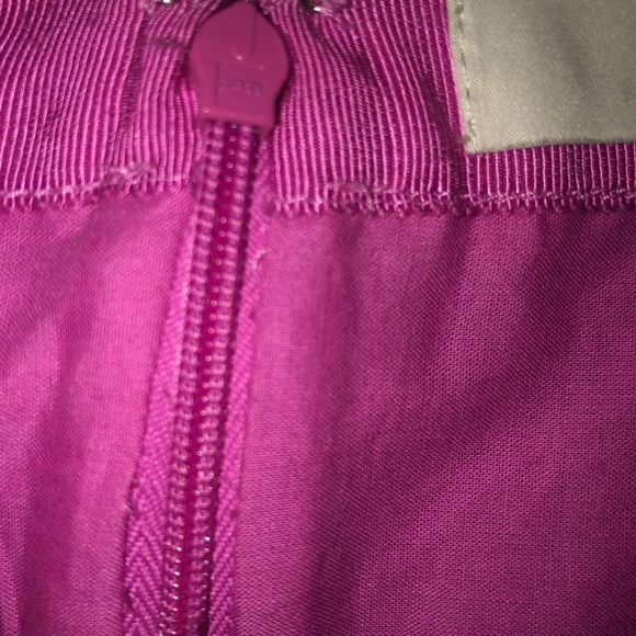 LOFT Floral Eyelet Ribbon Waist Scallop Hem Skirt - Picture 7 of 7